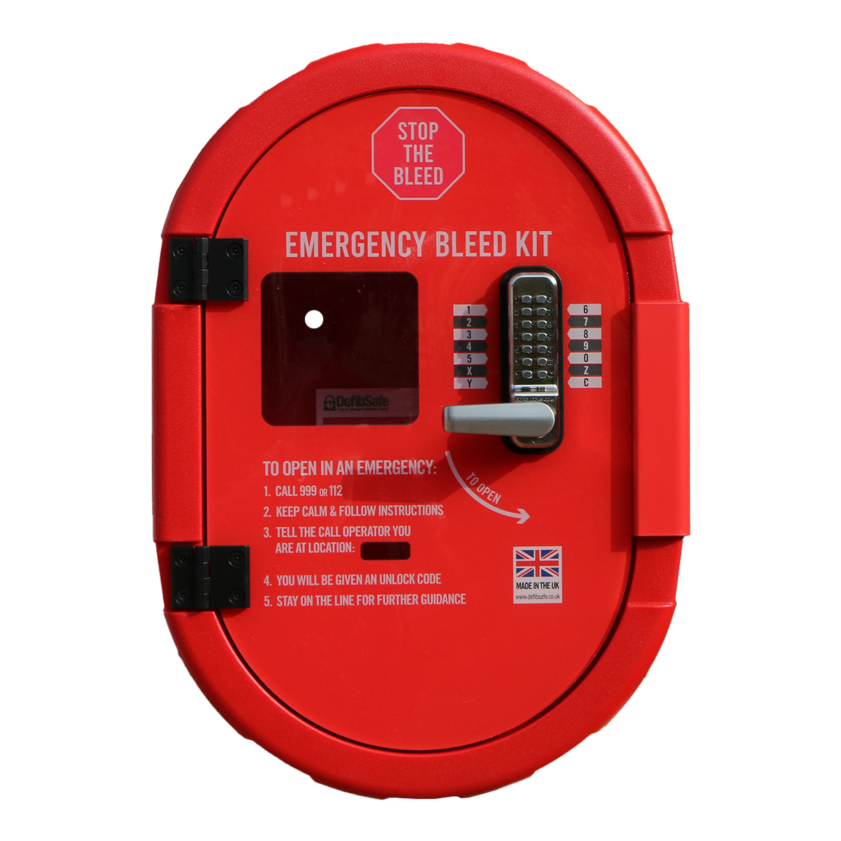 DefibSafe 2 Bleed Control Cabinet