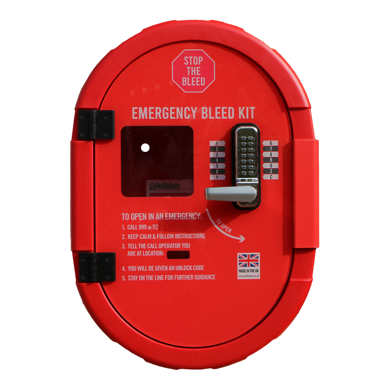 DefibSafe 2 Bleed Control Cabinet