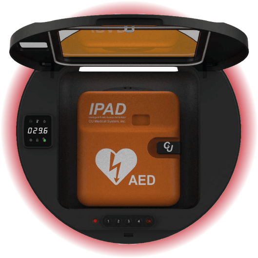 DefibSafe 3 AED Cabinet (Orange)