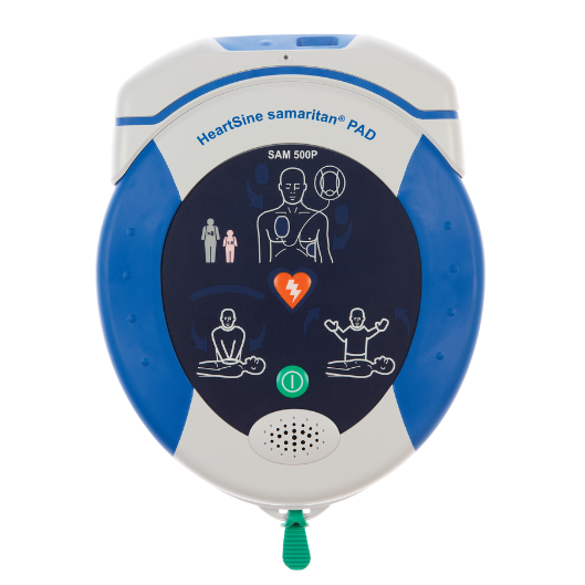 HeartSine 500P with CPR Advisor (Semi Automated) AED with HeartSine Gateway