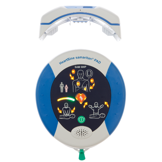 HeartSine 500P with CPR Advisor (Semi Automated) AED with HeartSine Gateway