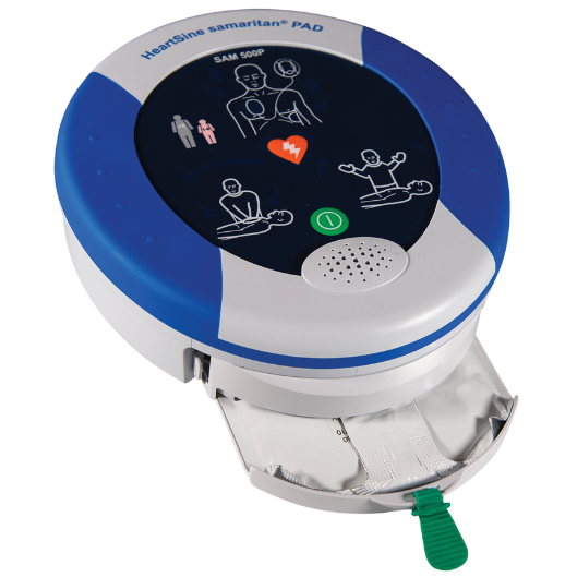 HeartSine 500P with CPR Advisor (Semi Automated) AED with HeartSine Gateway