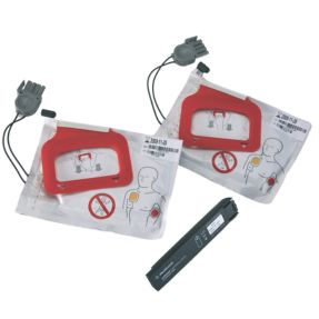 Lifepak CR+ 2 x Electrode and Charge-PAK Set