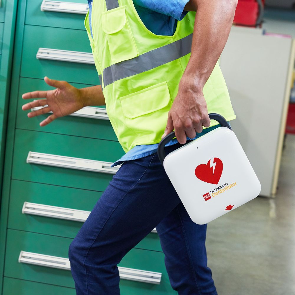 Lifepak CR2 Fully Automatic AED with Cellular