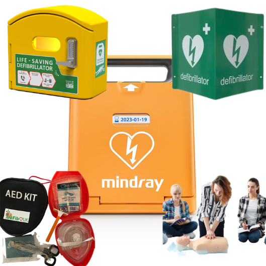 Mindray C1A Fully Automatic Outdoor Start a Heart Kit – Complete Outdoor AED Bundle