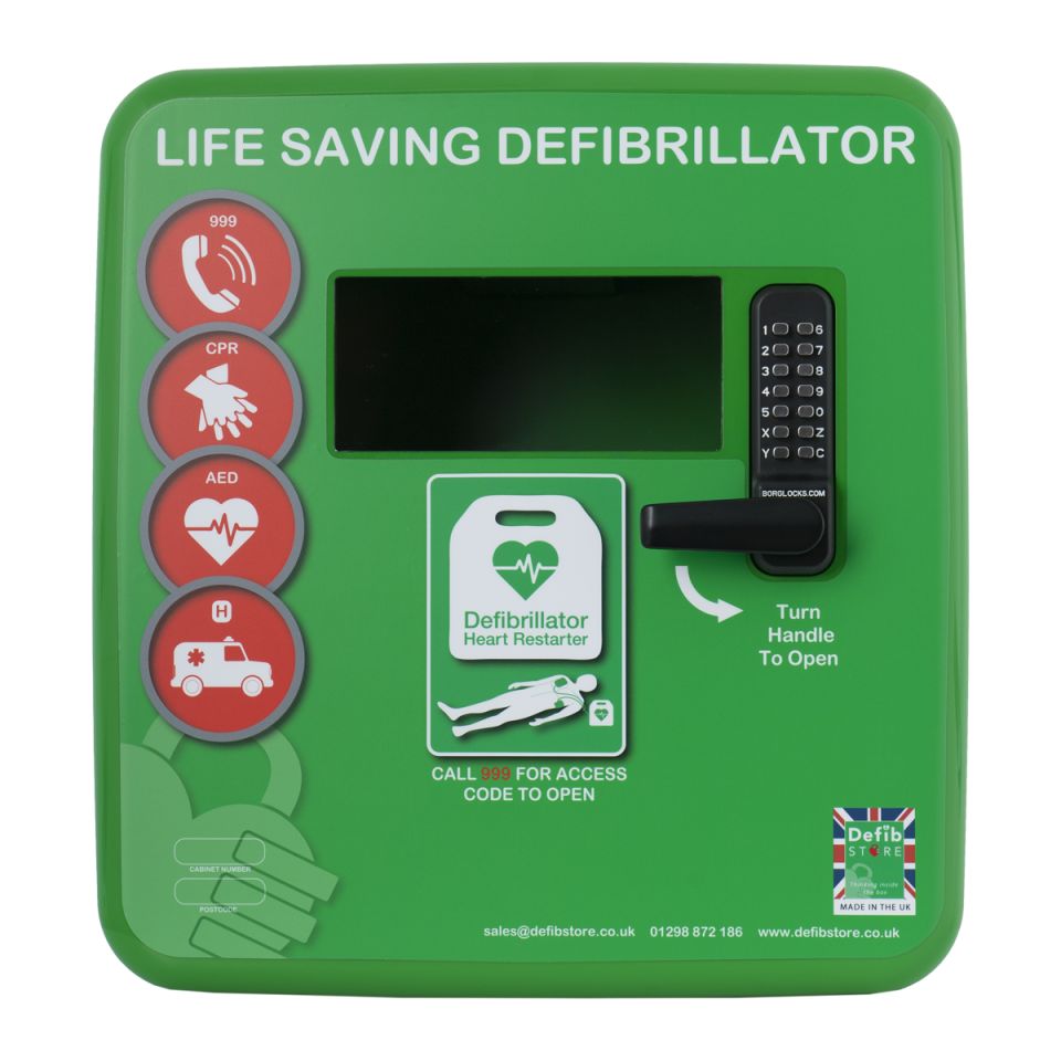 Defib Store 4000 Defibrillator Cabinet