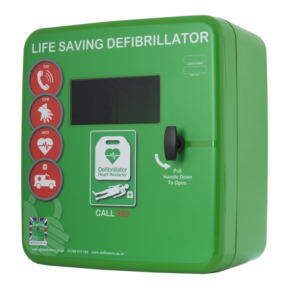Defib Store 4000 Defibrillator Cabinet
