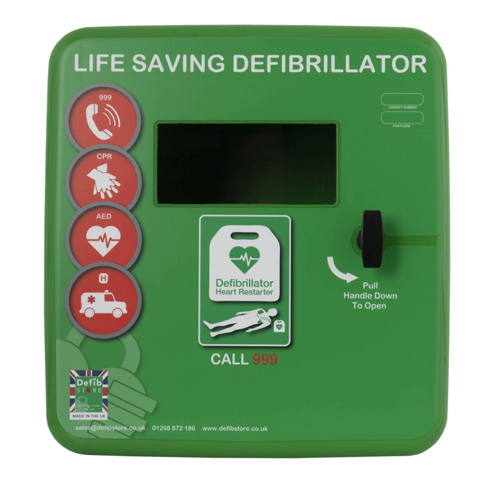 Defib Store 4000 Defibrillator Cabinet