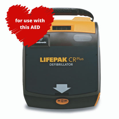 Lifepak CR+ 2 x Electrode and Charge-PAK Set